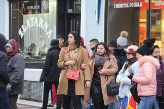 Snježna šetnja Požegom 09.12.2017.