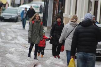 Snježna šetnja Požegom 09.12.2017.
