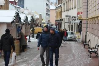 Snježna šetnja Požegom 09.12.2017.