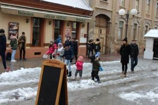 Snježna šetnja Požegom 09.12.2017.