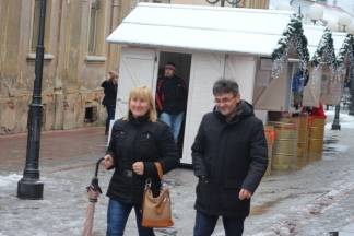 Snježna šetnja Požegom 09.12.2017.