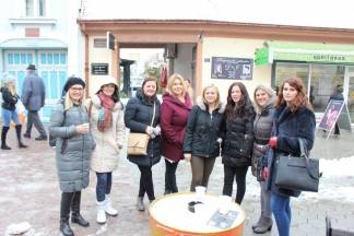 Snježna šetnja Požegom 09.12.2017.