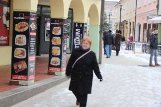 Snježna šetnja Požegom 09.12.2017.