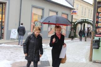 Snježna šetnja Požegom 09.12.2017.