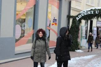 Snježna šetnja Požegom 09.12.2017.