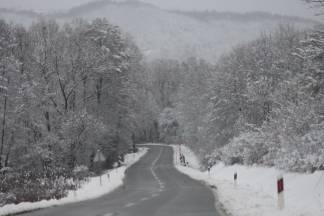Snježnim putevima požeško - slavonske županije 09.12.2017.