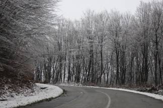 Snježnim putevima požeško - slavonske županije 09.12.2017.
