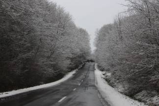 Snježnim putevima požeško - slavonske županije 09.12.2017.