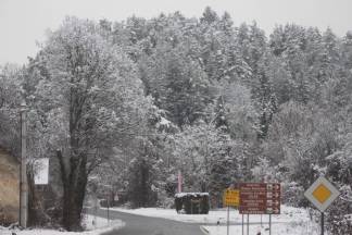 Snježnim putevima požeško - slavonske županije 09.12.2017.