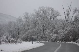 Snježnim putevima požeško - slavonske županije 09.12.2017.