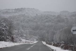 Snježnim putevima požeško - slavonske županije 09.12.2017.