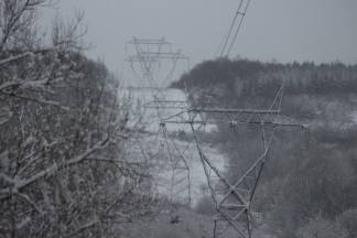Snježnim putevima požeško - slavonske županije 09.12.2017.