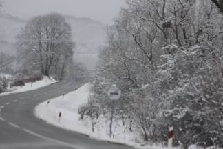 Snježnim putevima požeško - slavonske županije 09.12.2017.