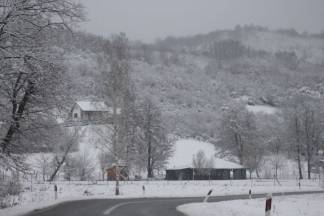 Snježnim putevima požeško - slavonske županije 09.12.2017.