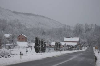 Snježnim putevima požeško - slavonske županije 09.12.2017.