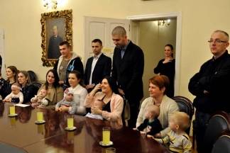 Prijem beba kod gradonačelnika Puljašića 11.12.2017.