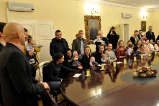 Prijem beba kod gradonačelnika Puljašića 11.12.2017.