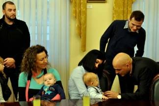 Prijem beba kod gradonačelnika Puljašića 11.12.2017.