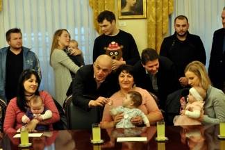 Prijem beba kod gradonačelnika Puljašića 11.12.2017.