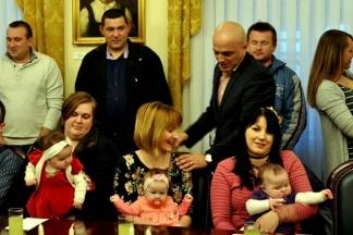 Prijem beba kod gradonačelnika Puljašića 11.12.2017.