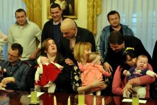 Prijem beba kod gradonačelnika Puljašića 11.12.2017.