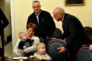 Prijem beba kod gradonačelnika Puljašića 11.12.2017.