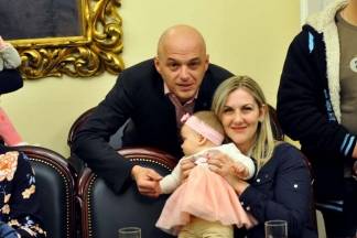 Prijem beba kod gradonačelnika Puljašića 11.12.2017.