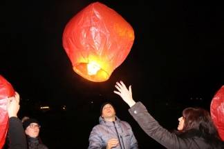 Puštanje lampiona dobrih želja 13.12.2017.