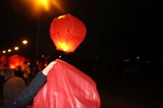 Puštanje lampiona dobrih želja 13.12.2017.