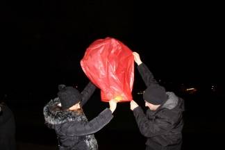 Puštanje lampiona dobrih želja 13.12.2017.