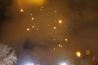 Puštanje lampiona dobrih želja 13.12.2017.