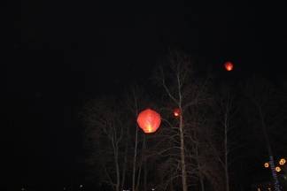 Puštanje lampiona dobrih želja 13.12.2017.