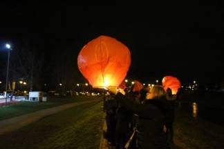 Puštanje lampiona dobrih želja 13.12.2017.