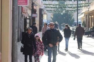 Sunčana šetnja Požegom 16.12.2017.