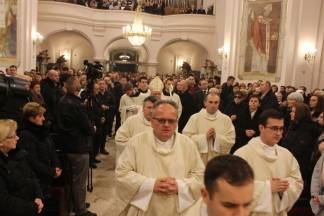 Polnoćka u katedrali sv. Terezije Avilske, 24.12.2017.
