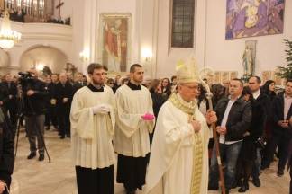 Polnoćka u katedrali sv. Terezije Avilske, 24.12.2017.