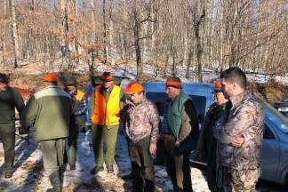 Kutjevo i Vetovo u zajedničkom lovu 30.12.2017.