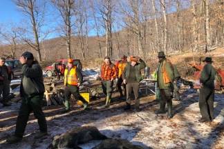 Kutjevo i Vetovo u zajedničkom lovu 30.12.2017.