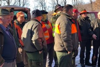 Kutjevo i Vetovo u zajedničkom lovu 30.12.2017.