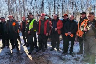 Kutjevo i Vetovo u zajedničkom lovu 30.12.2017.