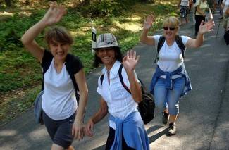 Požeški hodočasnici na putu do Voćina