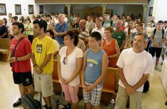 Požeški hodočasnici na putu do Voćina