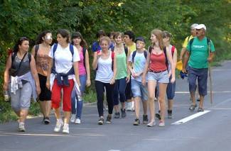 Požeški hodočasnici na putu do Voćina