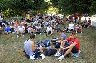 Požeški hodočasnici na putu do Voćina