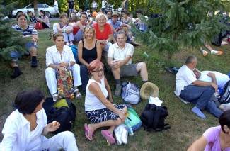 Požeški hodočasnici na putu do Voćina