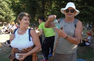 Požeški hodočasnici na putu do Voćina