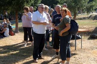 Požeški hodočasnici na putu do Voćina