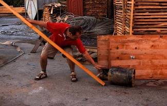 Požeška Koprivnica: Gašenje požara na pilani