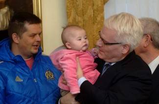 Predsjednik Ivo Josipović u posjetu Požegi