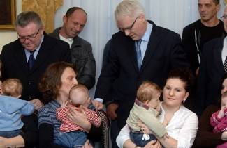 Predsjednik Ivo Josipović u posjetu Požegi